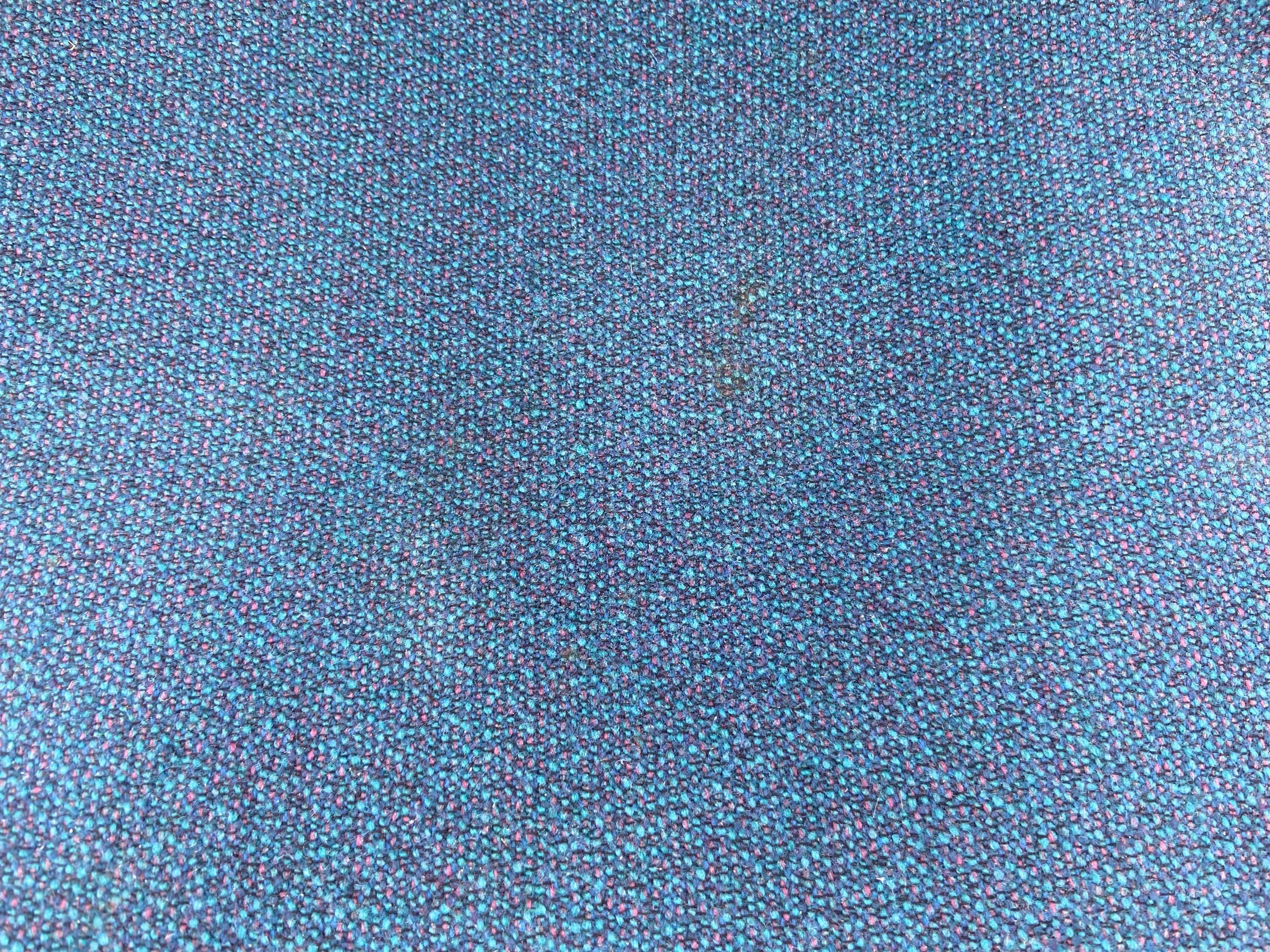 Vintage Mid Century Modern Acton Stacker fabric Cantilevered Side Chairs Set Of 8 - Thumbnail 4