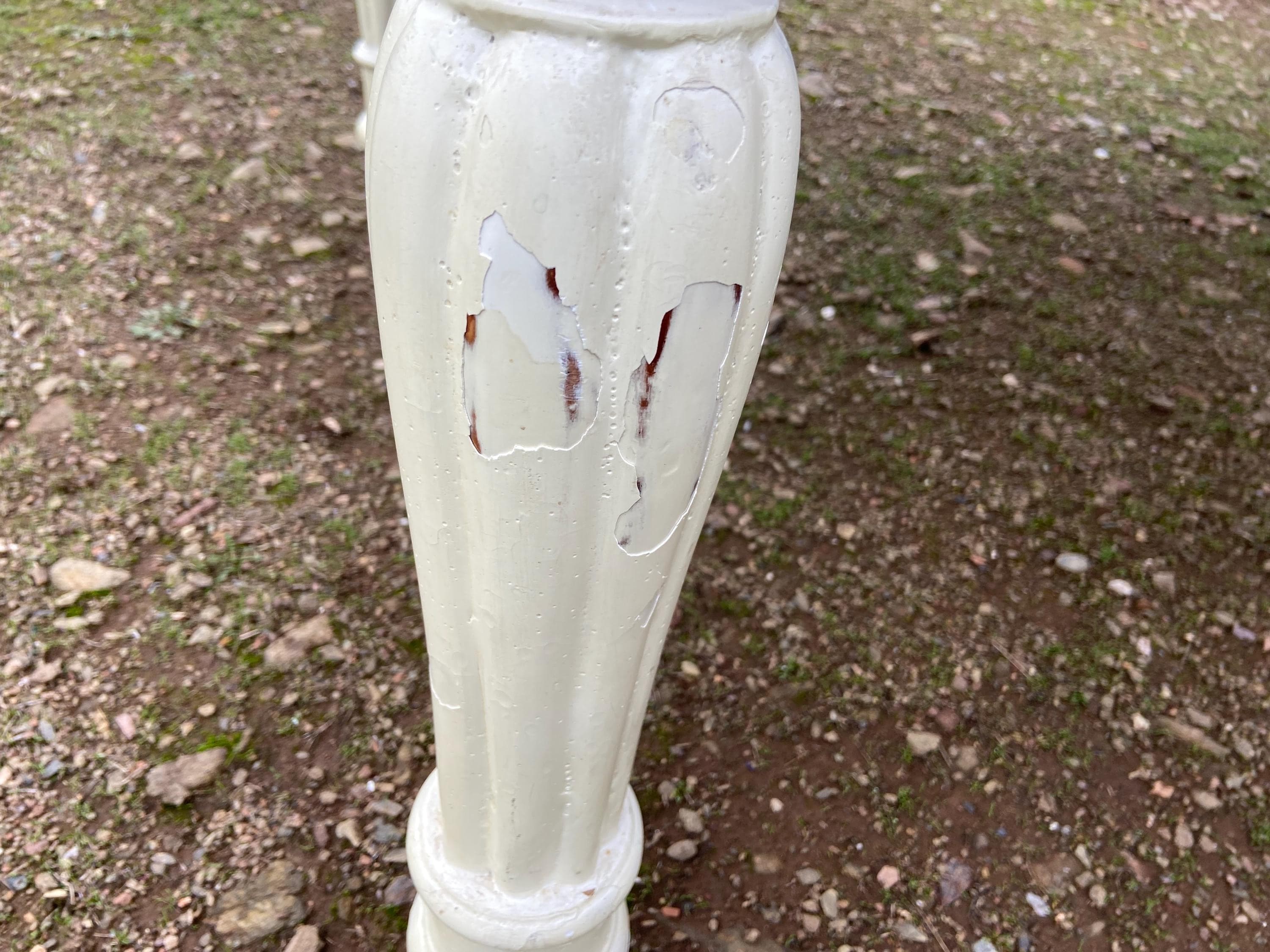 Antique Rustic Pine Farmhouse Shabby  Chick Dining Room Kitchen Table - Thumbnail 6