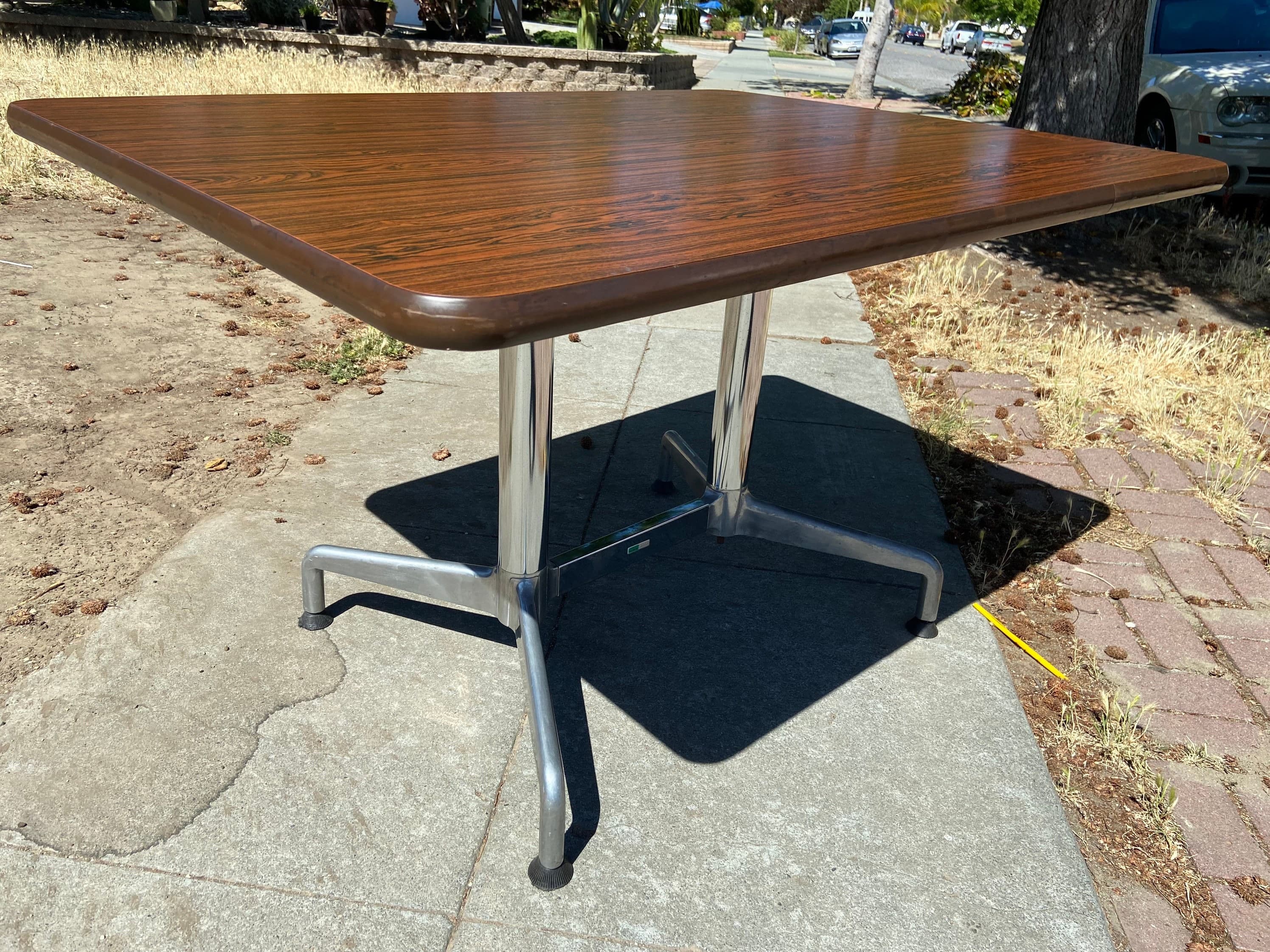 Herman Miller style vintage conference dining table - Image 1