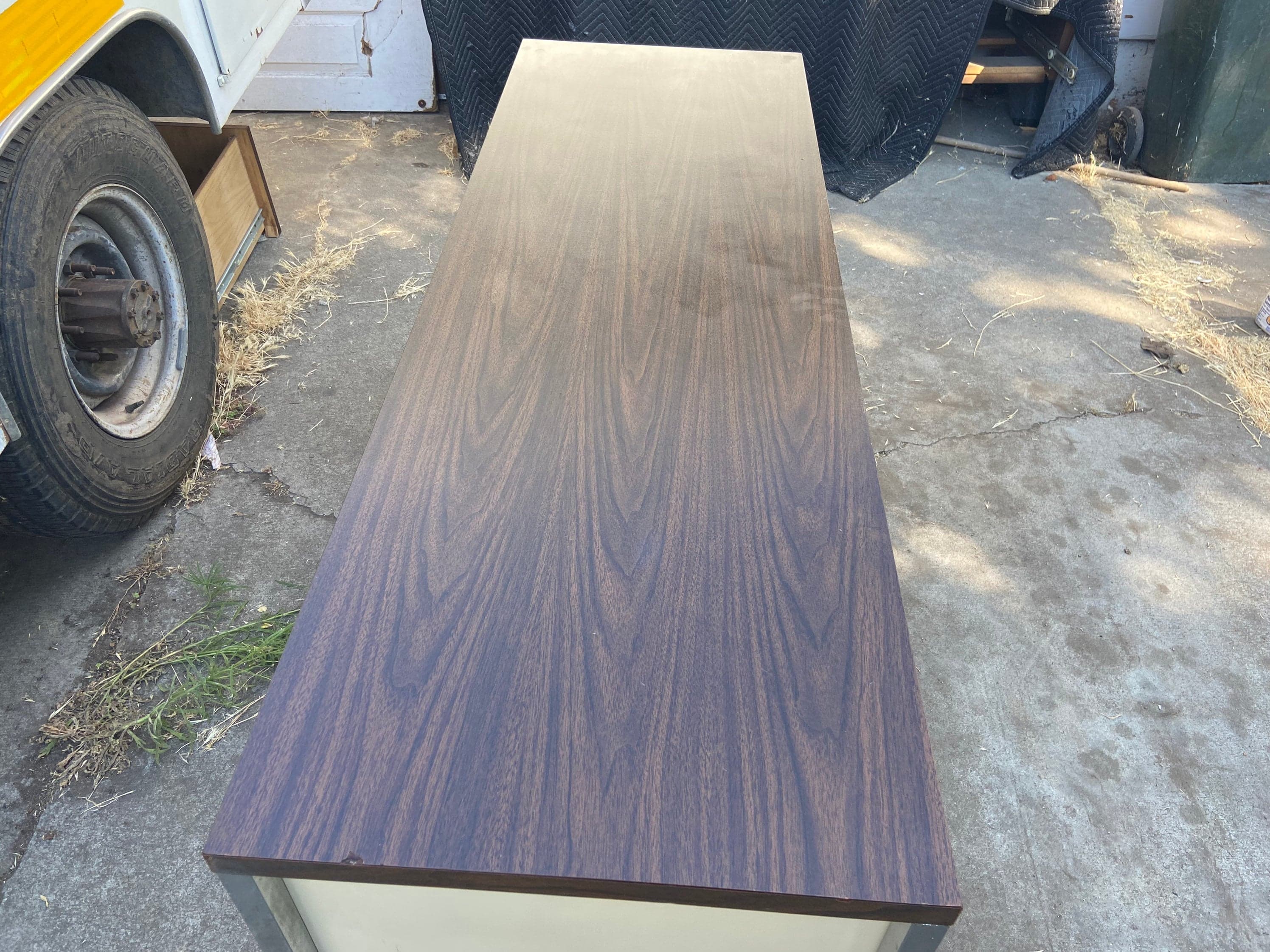 Vintage mid century modern metal credenza - Thumbnail 9