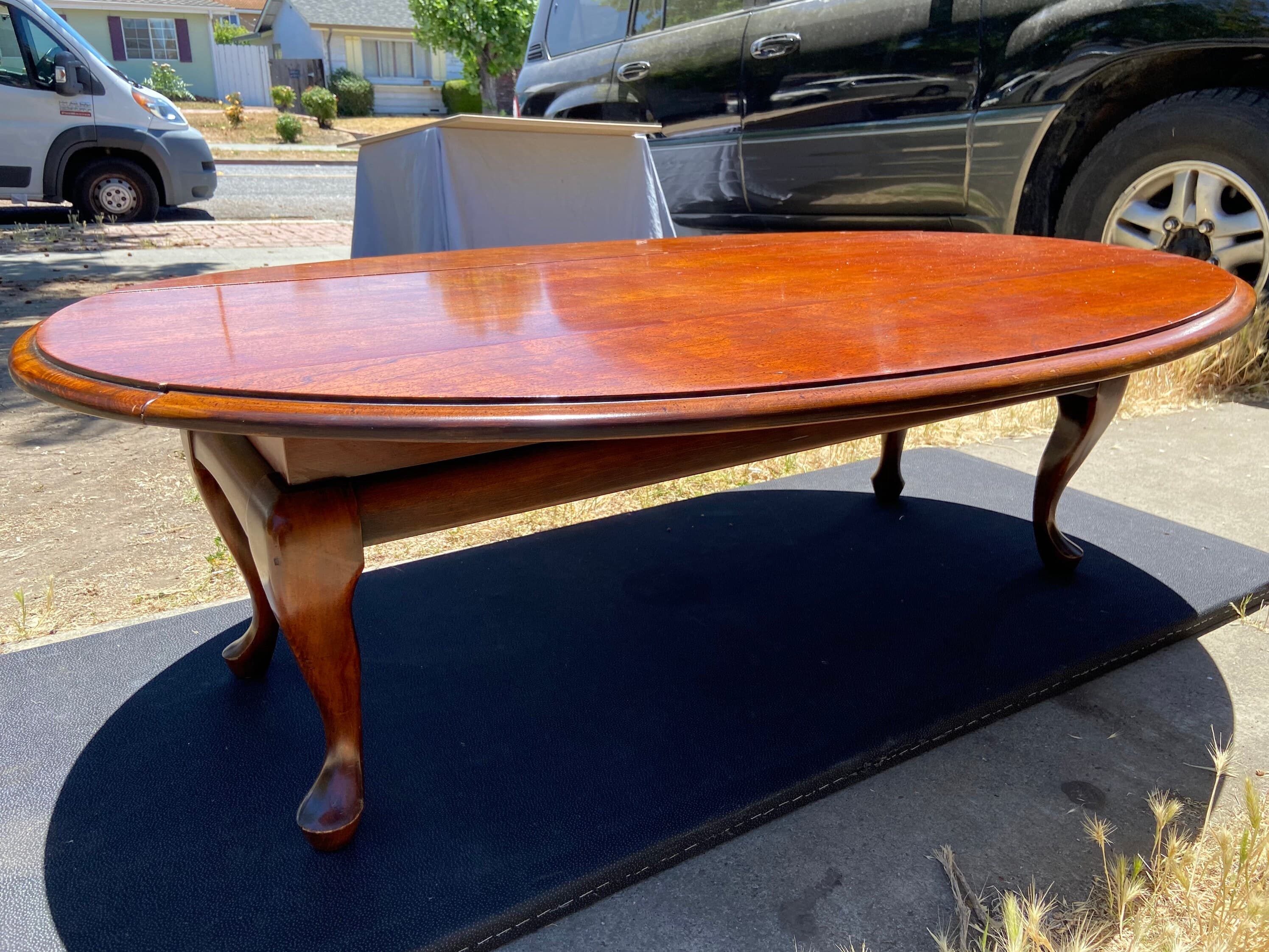 Vintage drop leaf coffee table - Thumbnail 3
