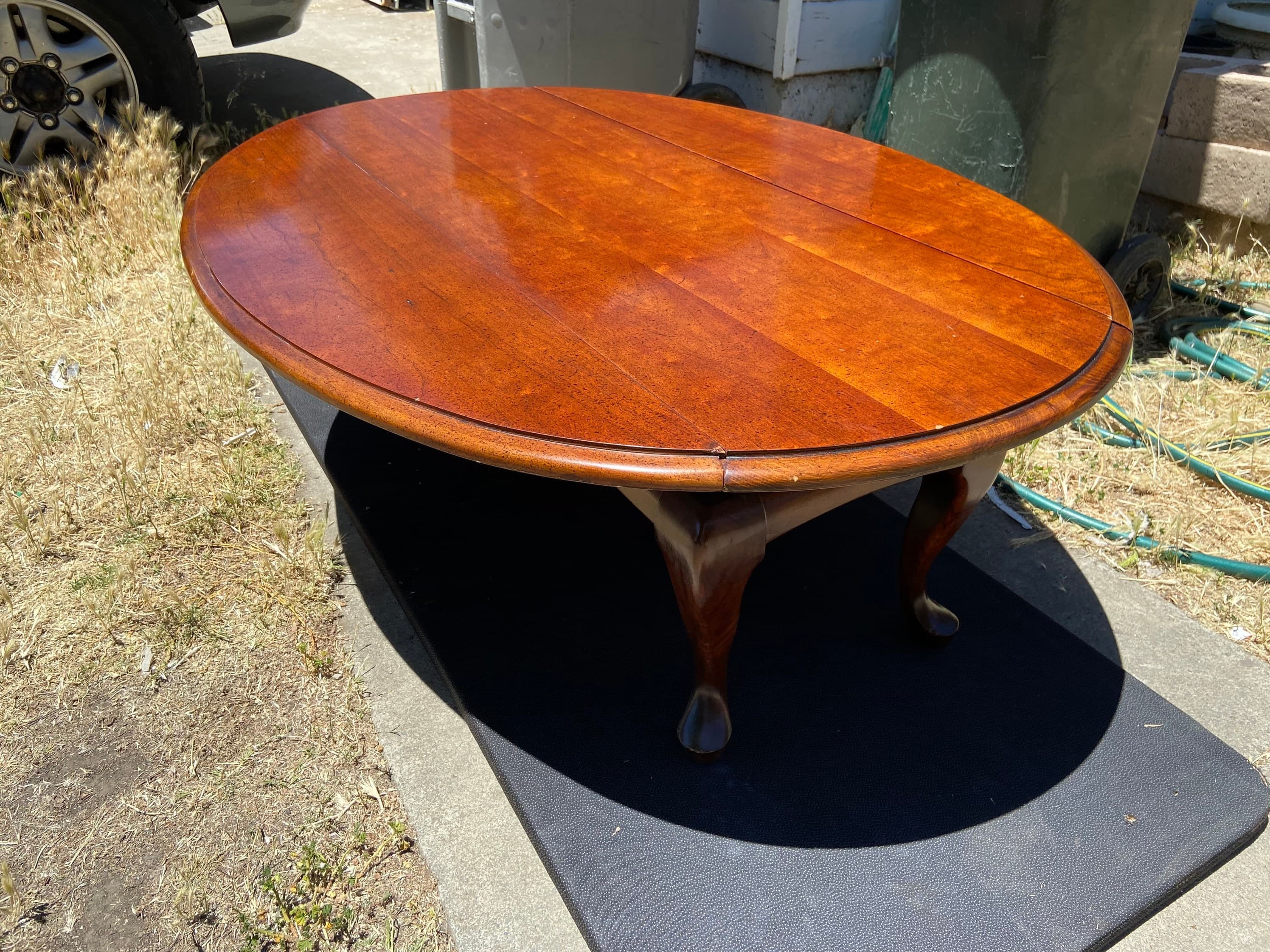 Vintage drop leaf coffee table - Thumbnail 5