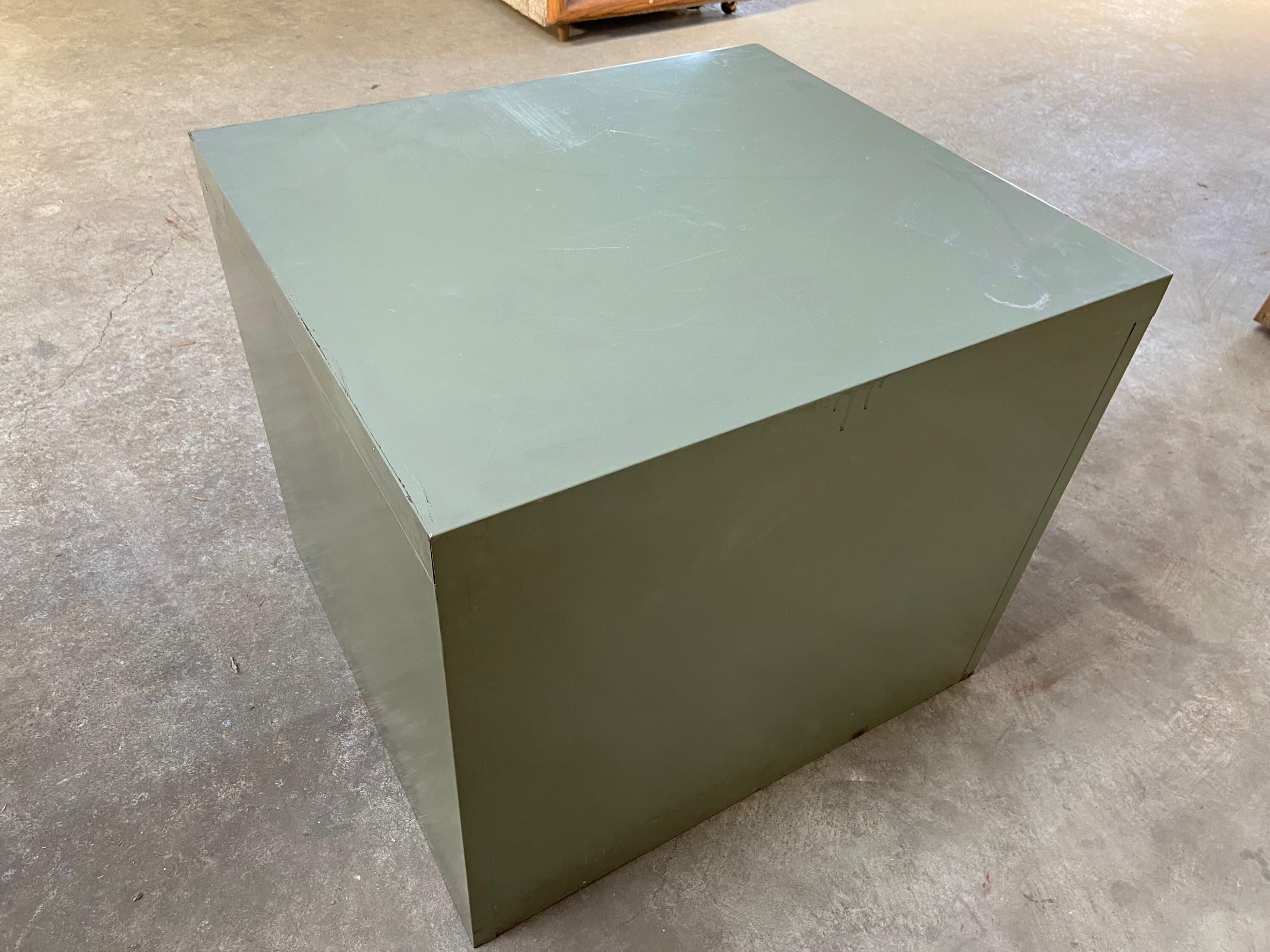 Cole steel Vintage metal cube - Thumbnail 9