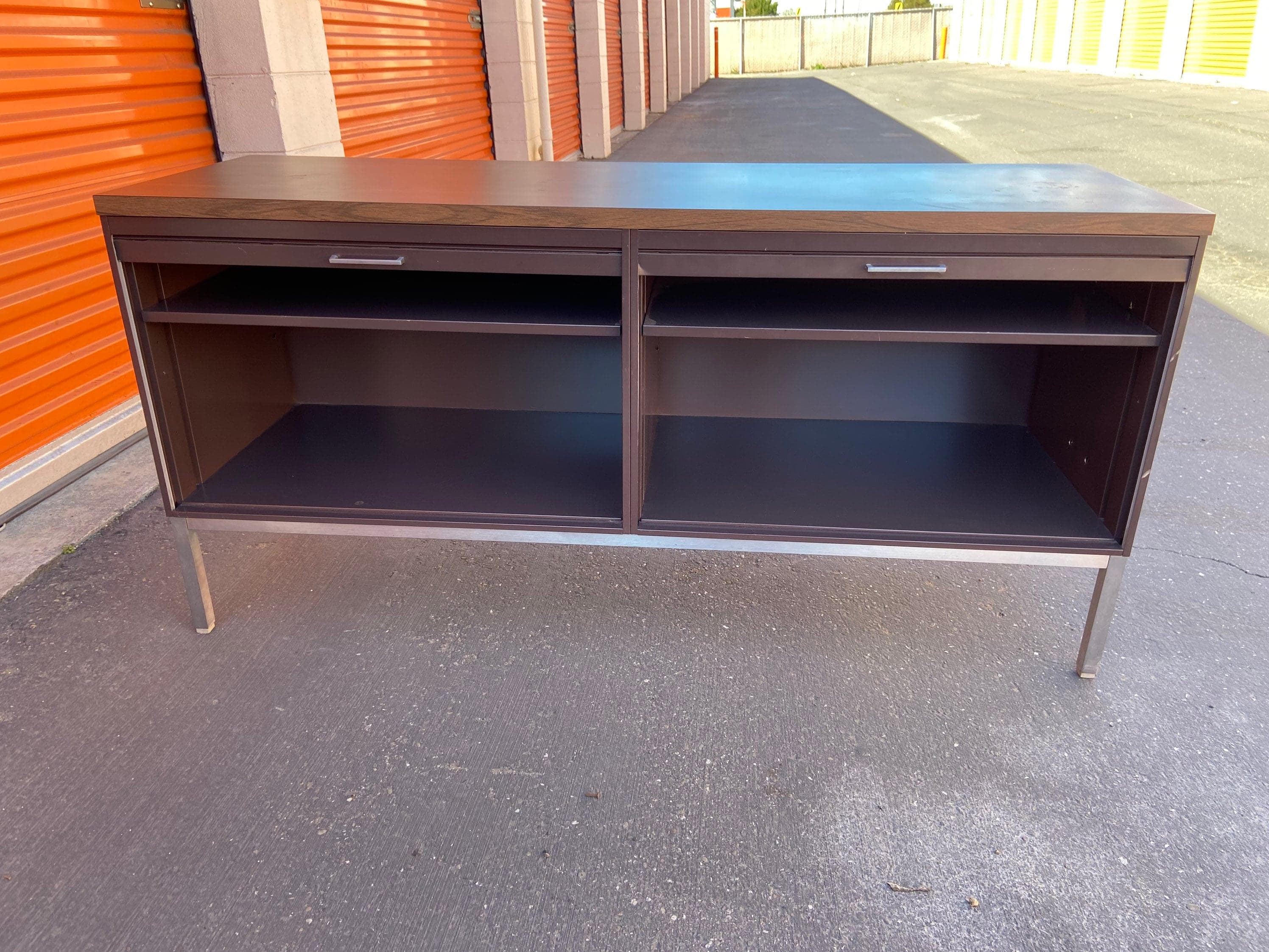 Steelcase vintage mid century modern credenza sideboard - Thumbnail 5