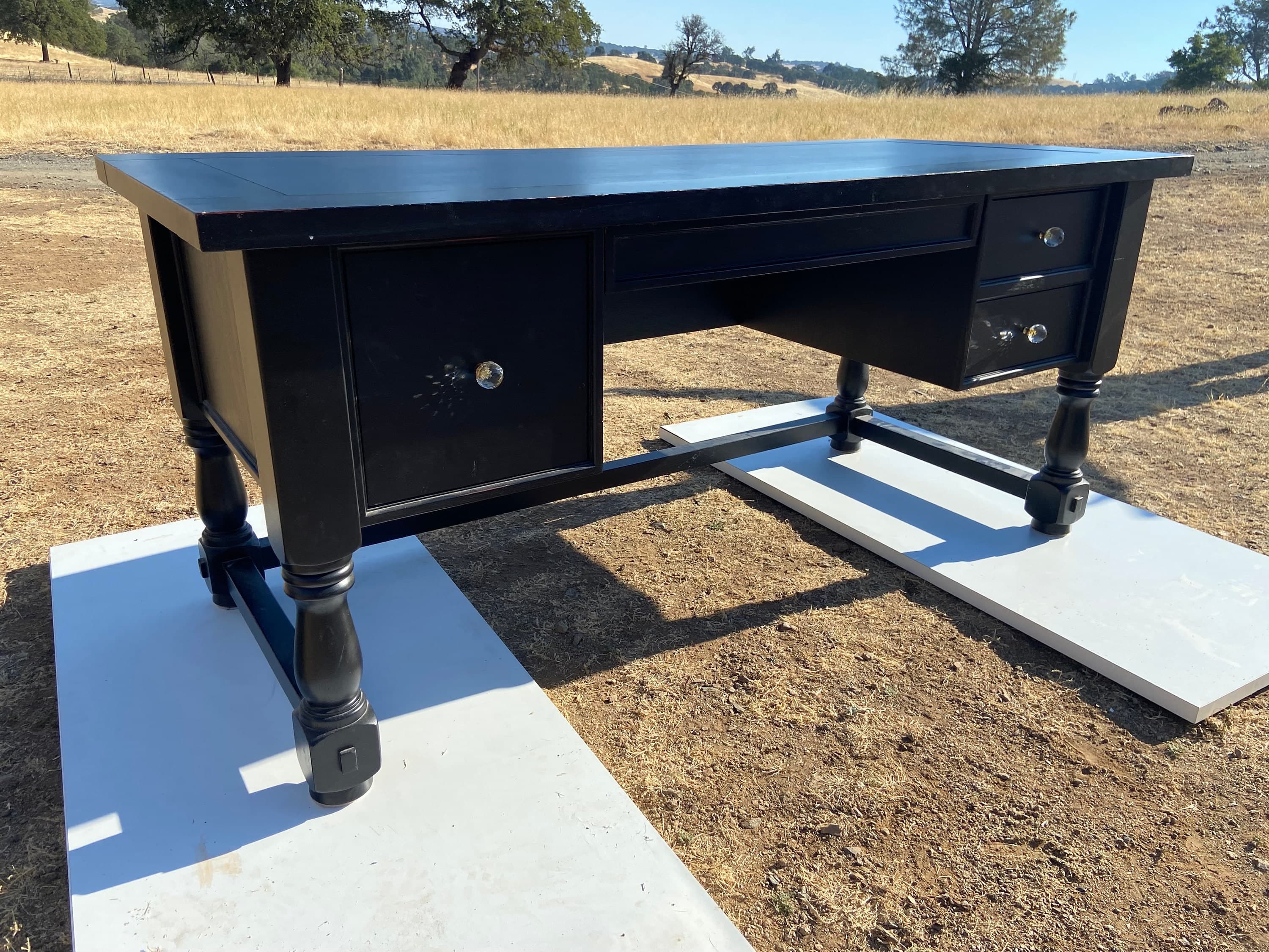 vintage pottery barn Bedford desk - Thumbnail 4