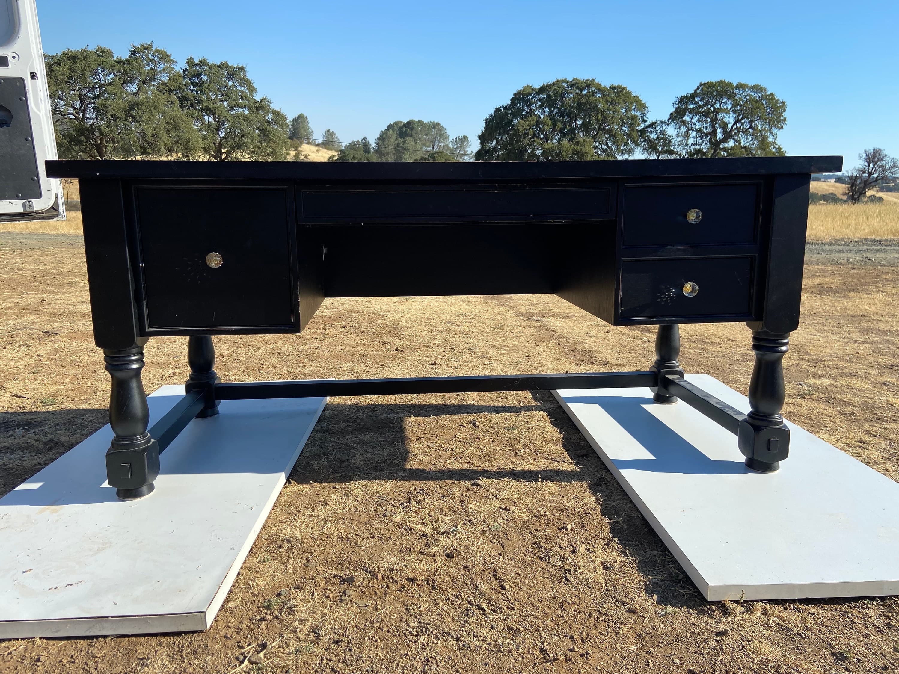 vintage pottery barn Bedford desk - Thumbnail 7