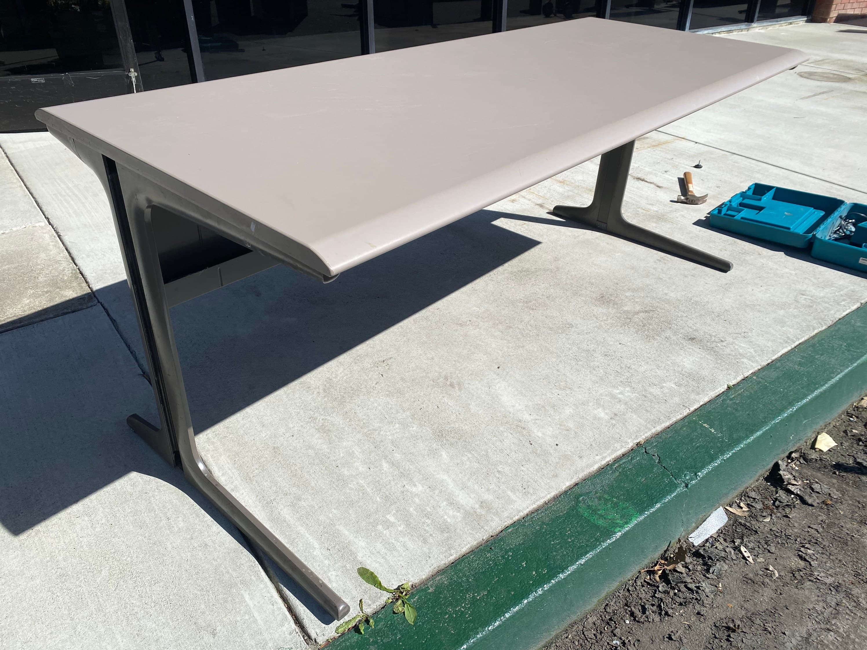 Herman miller work group desk - Image 1