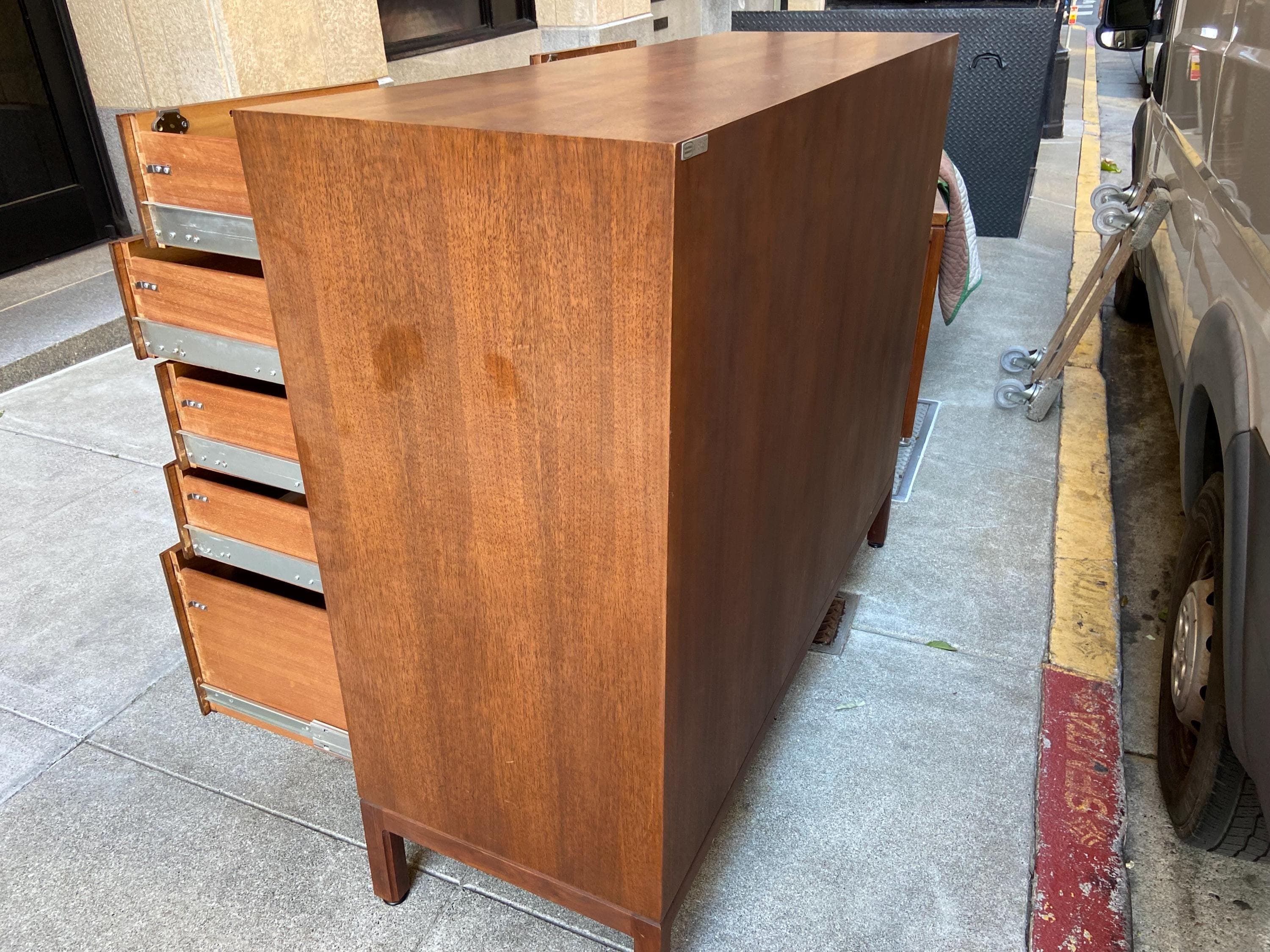 jens risom vintage mid century modern credenza sideboard buffet - Thumbnail 8
