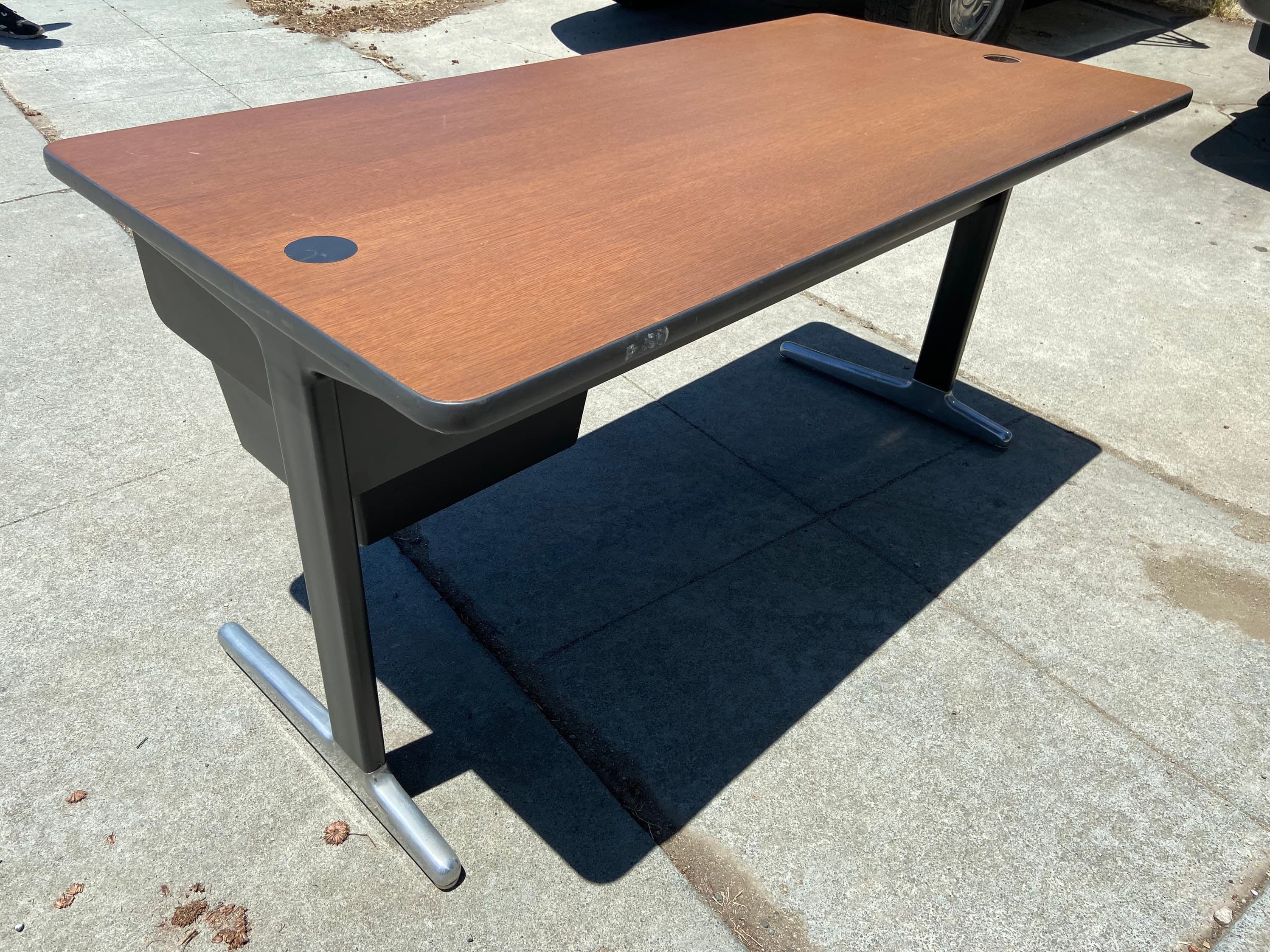 Vintage Herman Miller work table desk by George Nelson - Thumbnail 8