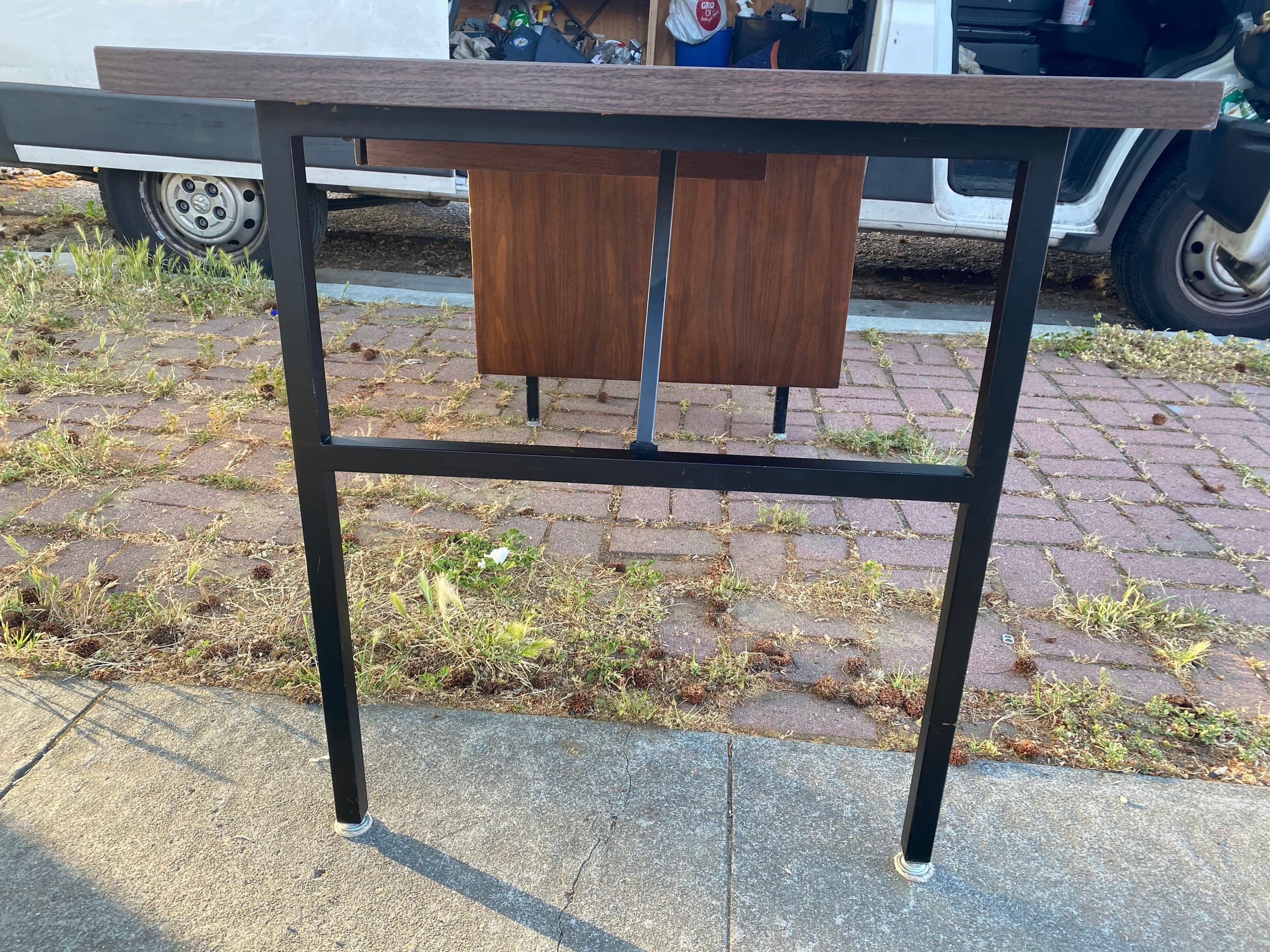 Vintage mid century modern alma desk - Thumbnail 2