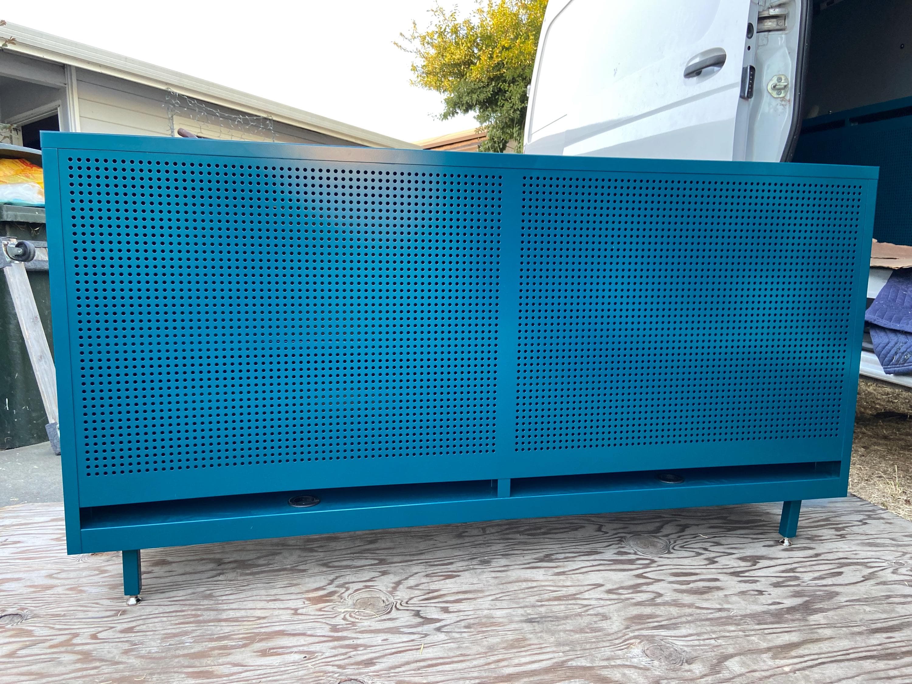 Active duty storage metal modern credenza Sideboard by Heartwork - Thumbnail 2