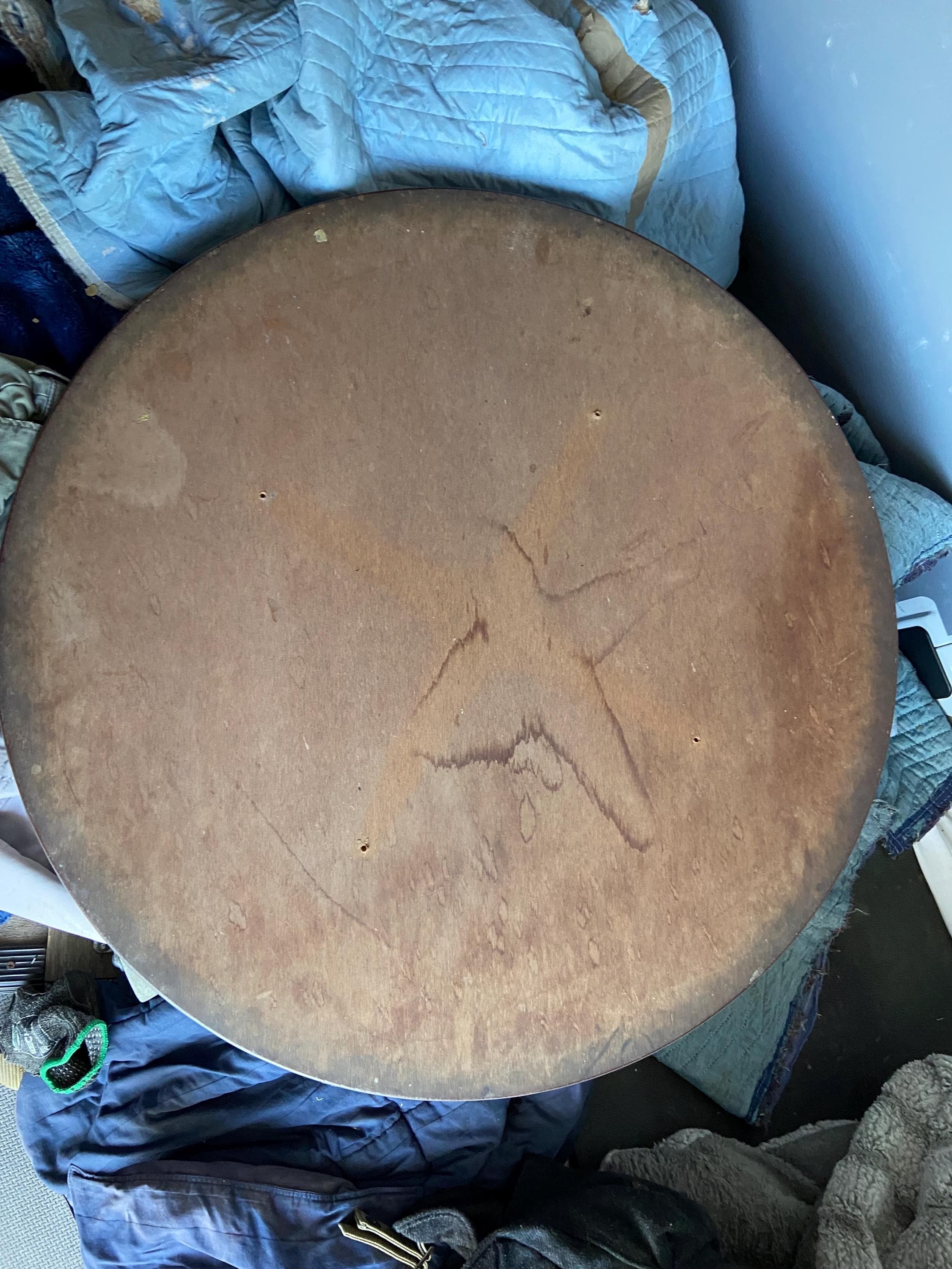 Charles and ray emaes for Herman Miller Mcm round table 36”/36”/28.5” has patina - Thumbnail 8