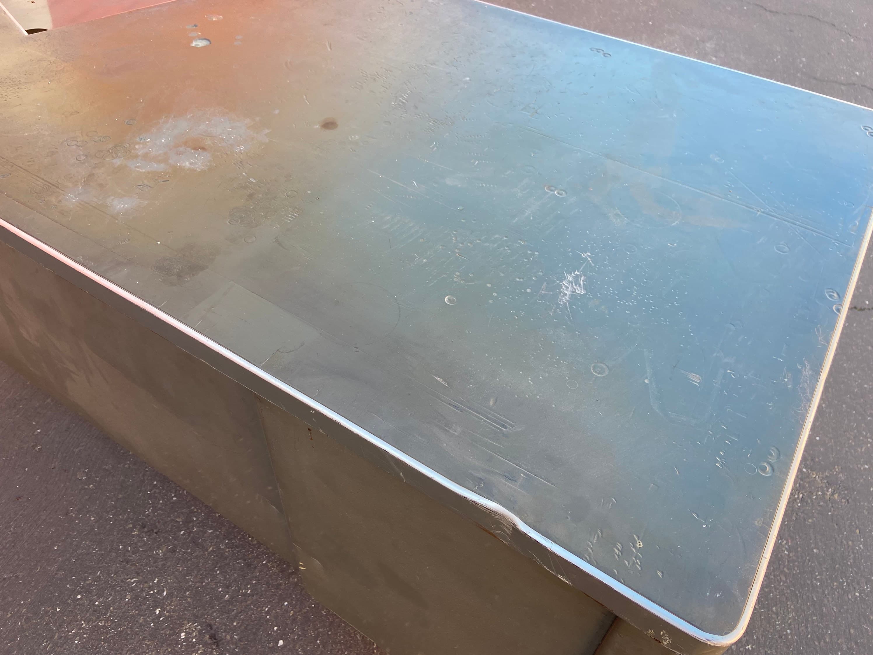 Vintage art metal tanker desk - Thumbnail 3