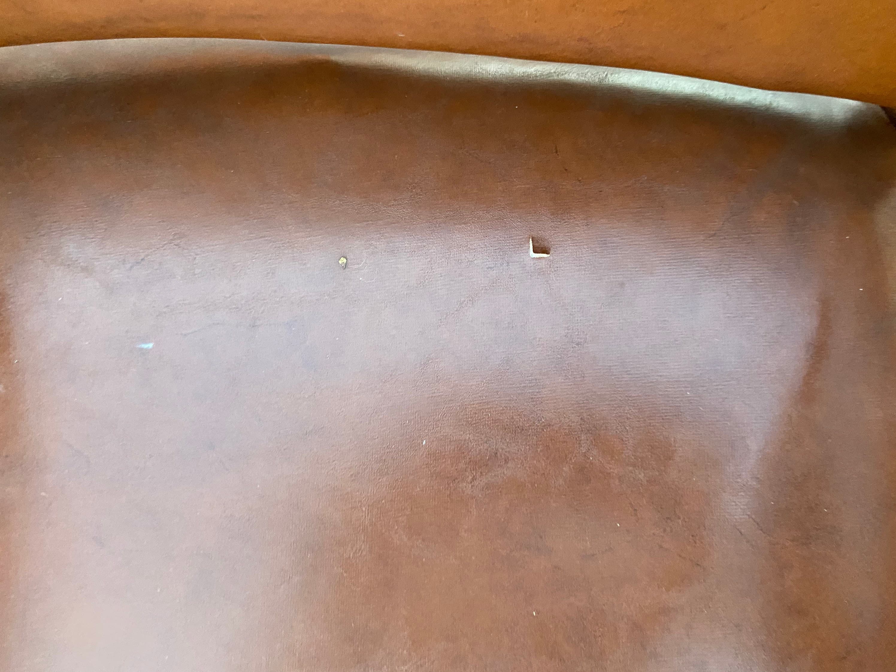 Vintage leather office chairs - Thumbnail 3