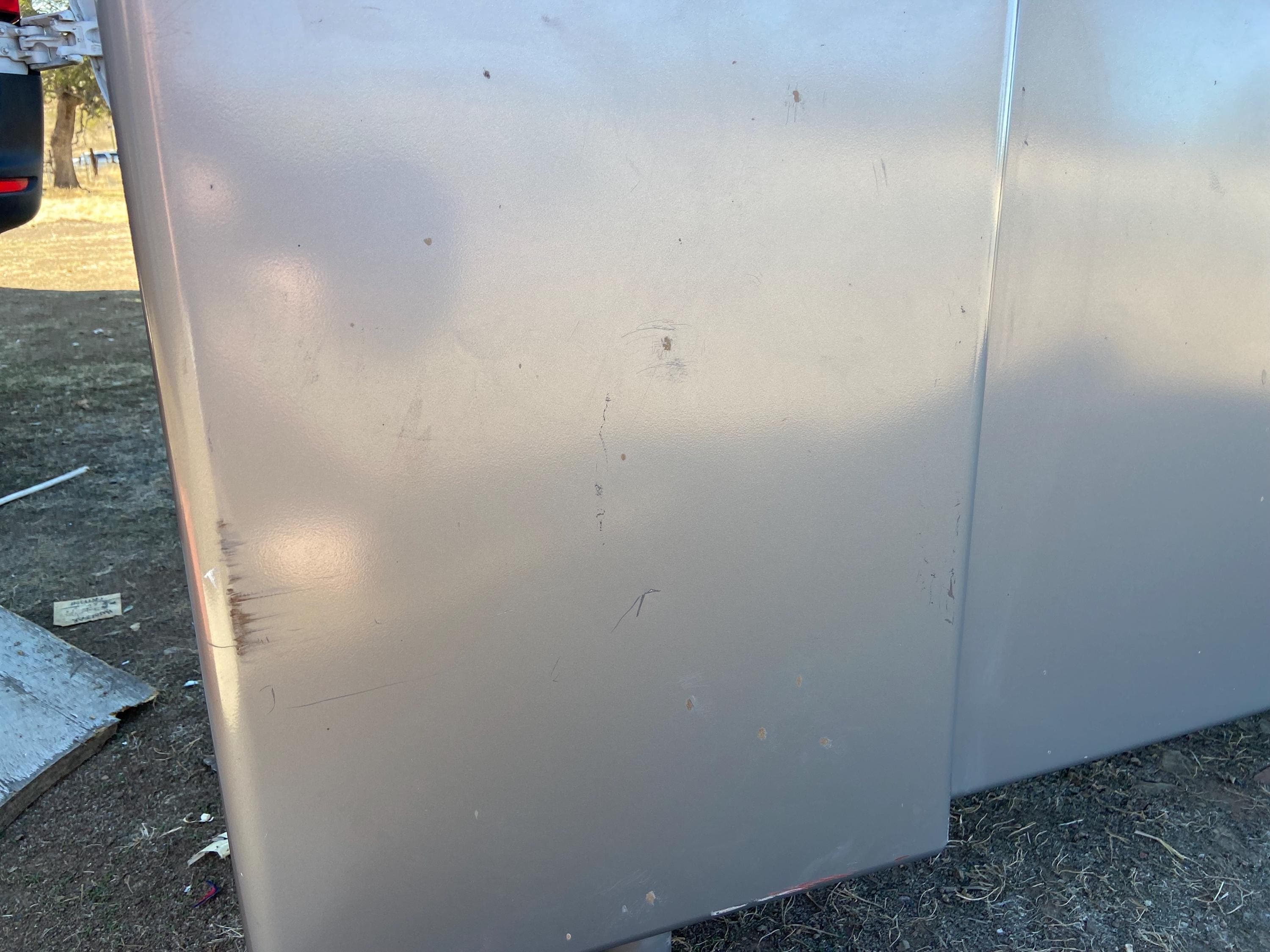 Steelcase vintage mid century modern metal tanker desk - Thumbnail 3