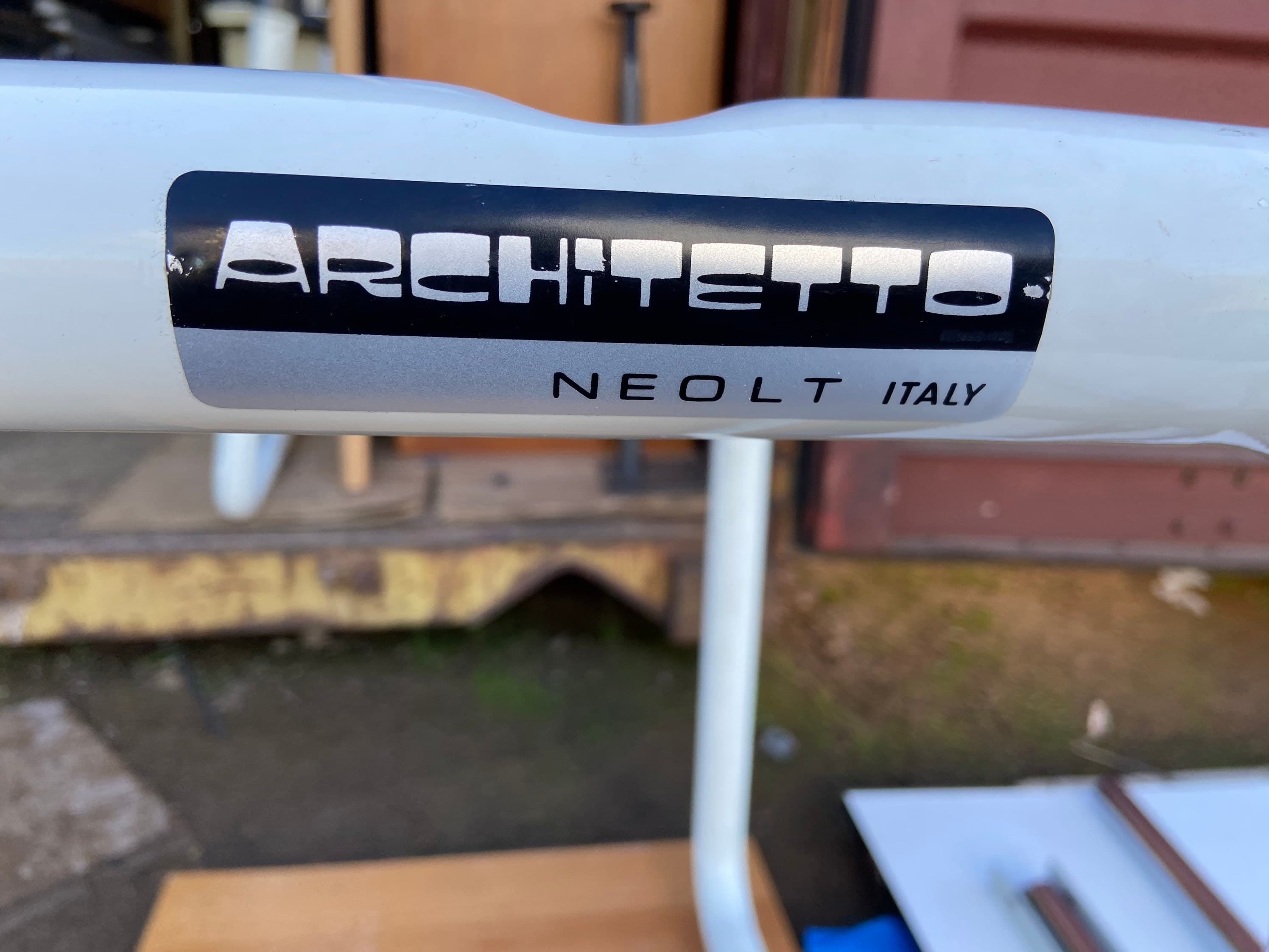 Late 20th Century Architetto Neolt tubular drafting table - Thumbnail 3