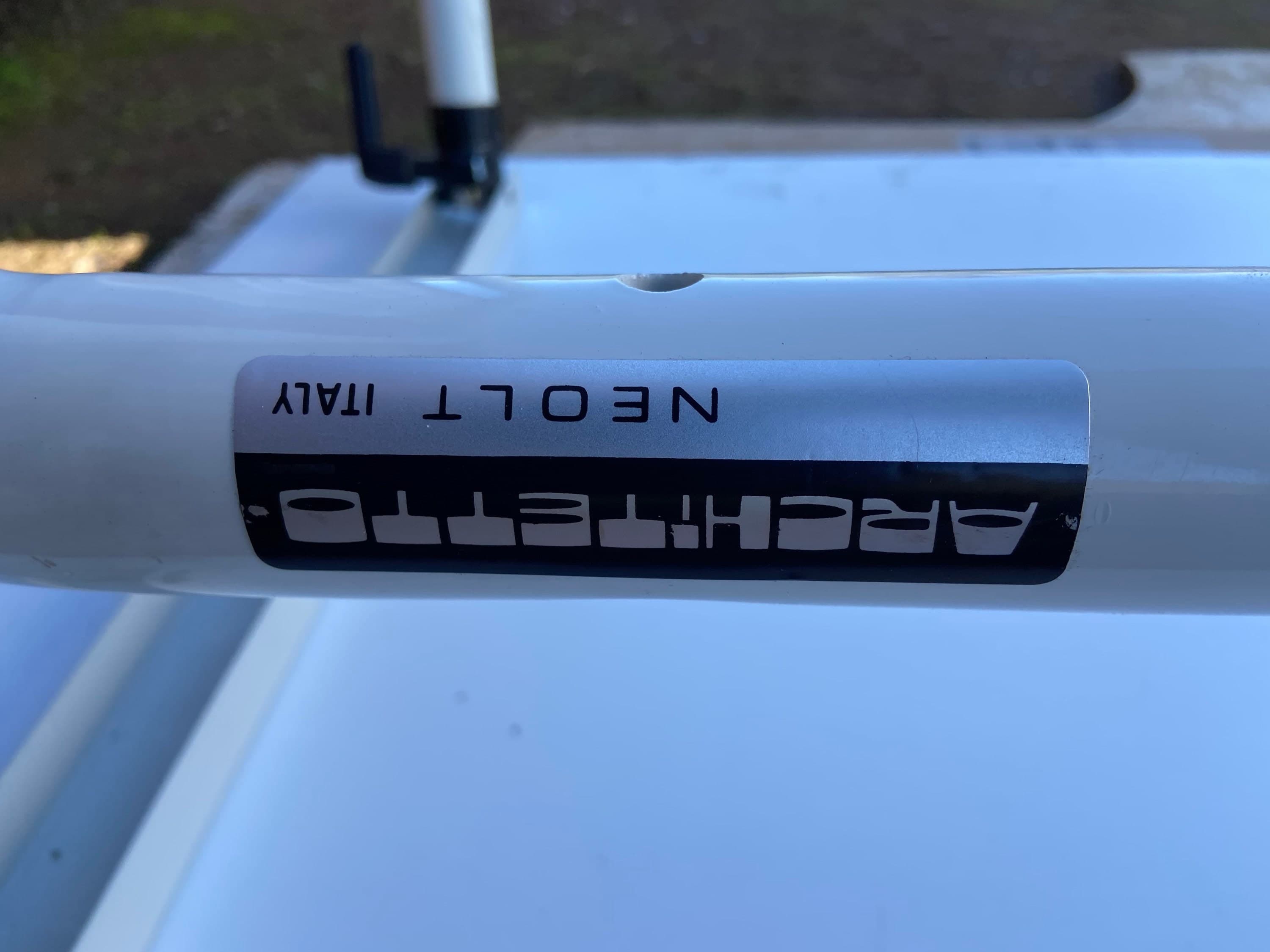 Late 20th Century Architetto Neolt tubular drafting table - Thumbnail 7