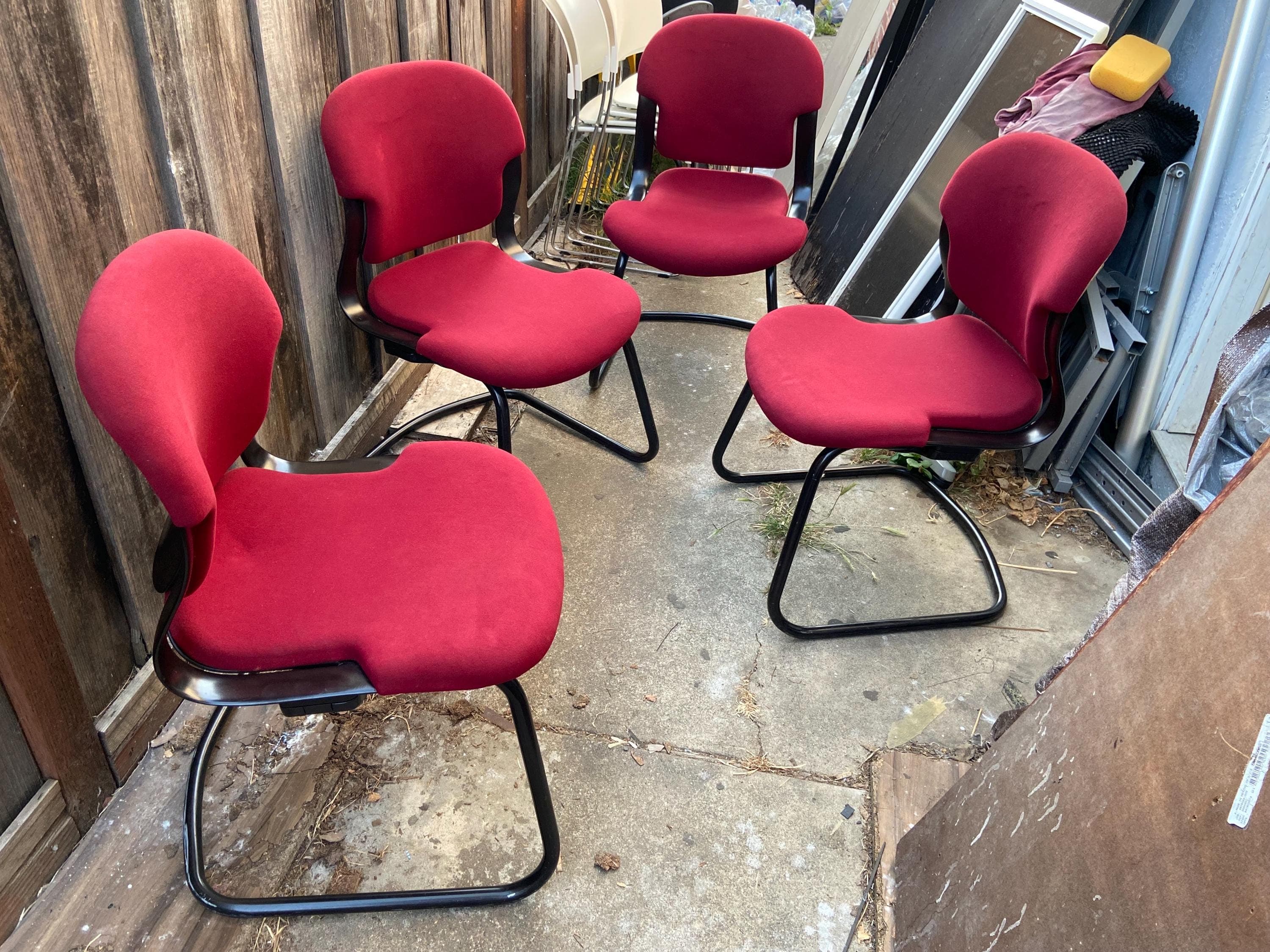 vintage Herman Miller Equa side chairs - Thumbnail 8