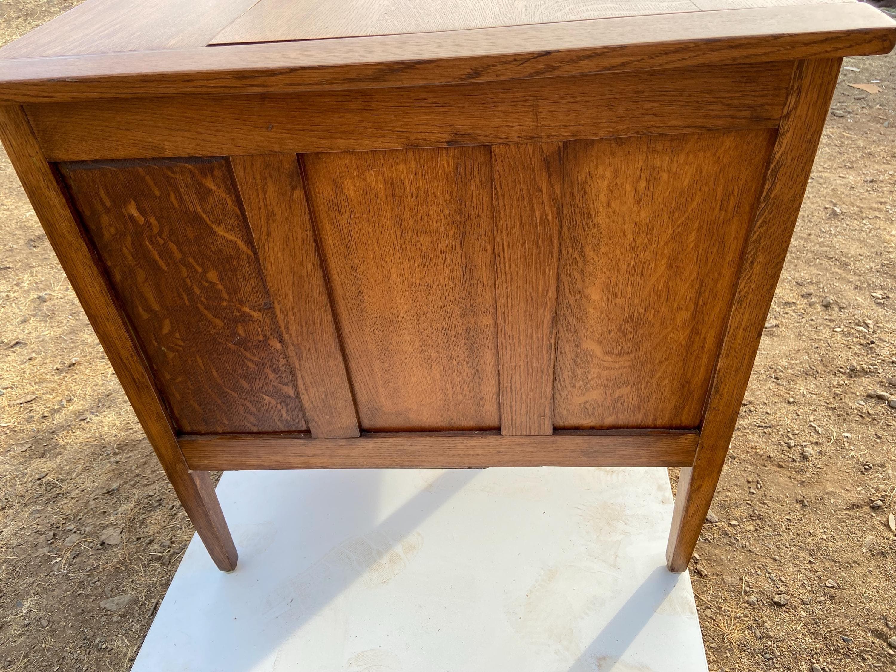 antique type writer desk some imperfections - Thumbnail 8