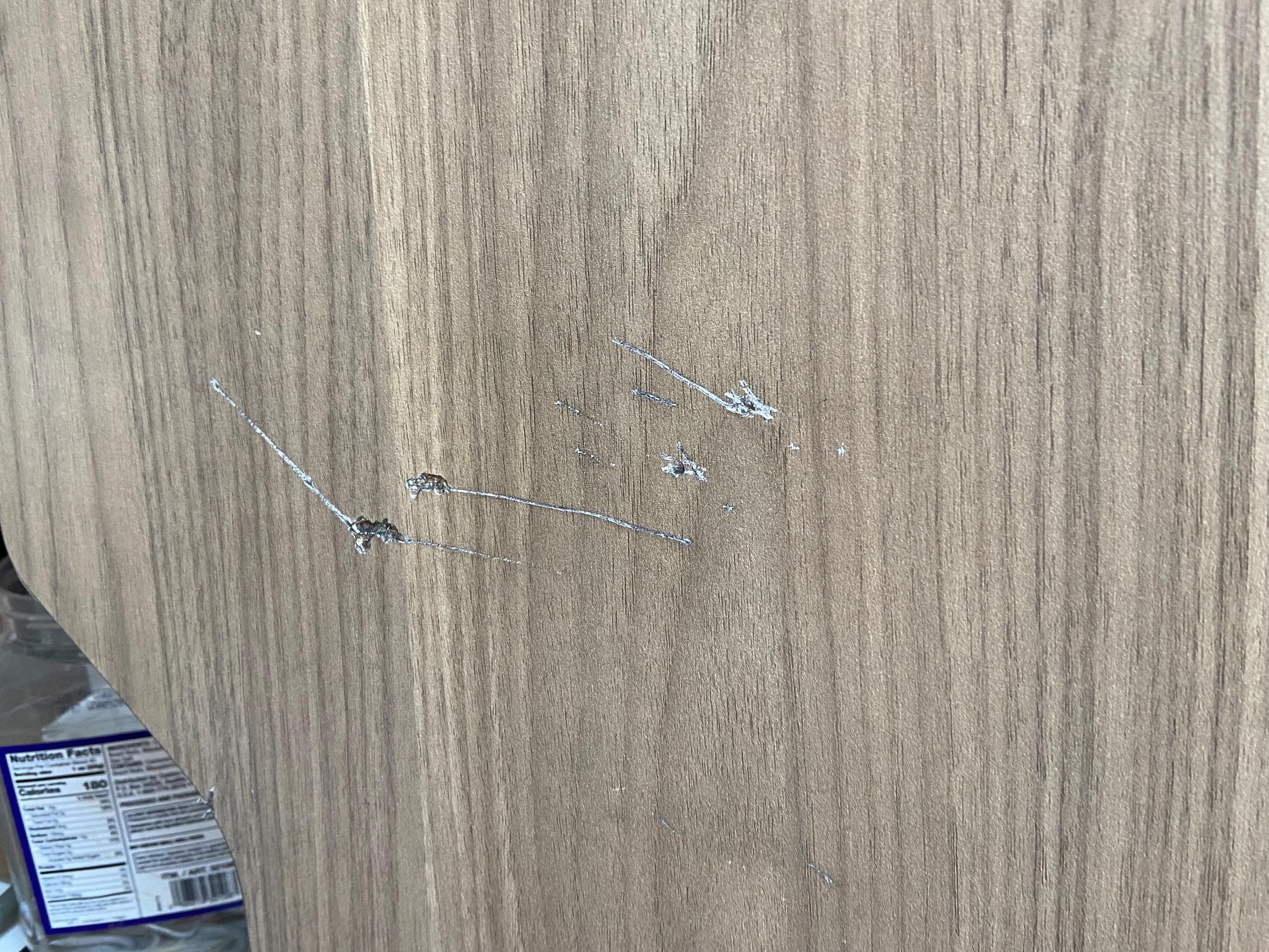 Steelcase Bivi turnstone office desk for 2/4/6/8 Virginia walnut top and white base - Thumbnail 9