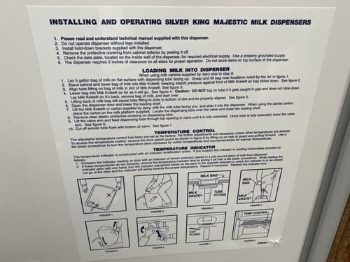 SILVER KING® SKMAJ3 REFRIGERATED COMMERCIAL MILK 3VALVE DISPENSER 4 Available - Thumbnail 11