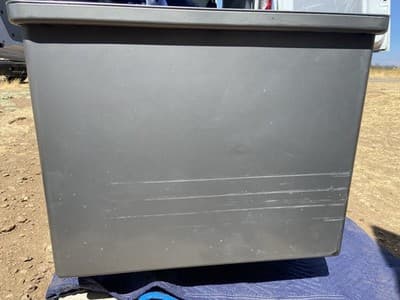 Vintage Mid Century Modern Metal Tanker Steelcase Tanker Desk Workbench Table - Thumbnail 12