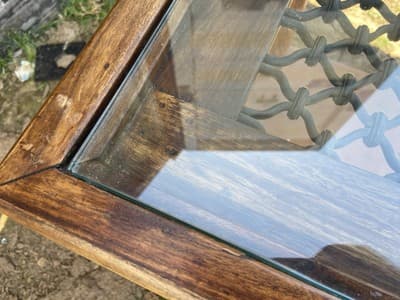 Vintage Rustic Side End Coffee Table - Thumbnail 21