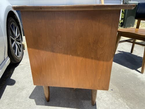 Mainline By Hooker Mid Century Modern writing desk Set And Chair - Thumbnail 15