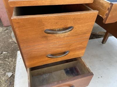 Vintage Mid Century Modern Leopold Desk - Thumbnail 8