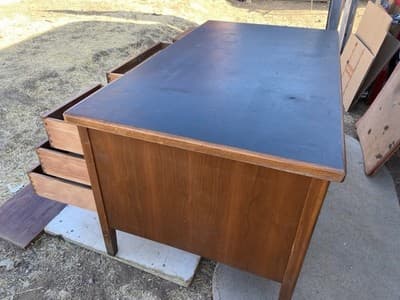 Vintage Mid Century Modern Leopold Desk - Thumbnail 6
