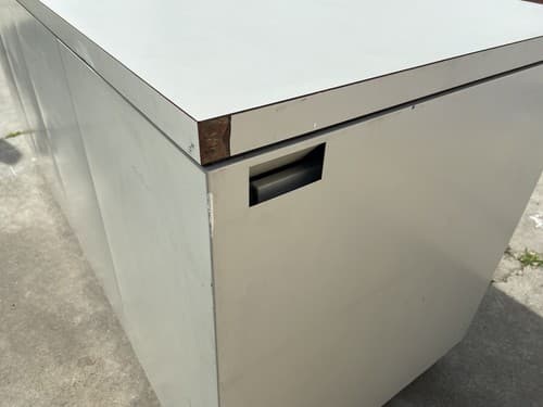 vintage Allsteel Credenza mid century industrial Sideboard Buffetanker Credenza - Thumbnail 9