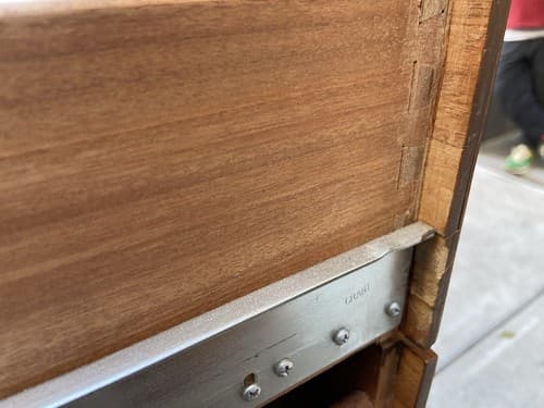 Jens Risom Mid century Modern Walnut Credenza Sideboard Unmarked - Thumbnail 15