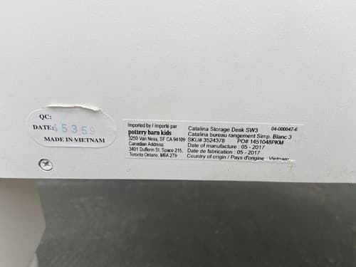 pottery barn Desk Shabby Chic Ready - Thumbnail 2