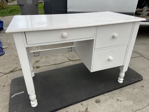 pottery barn Desk Shabby Chic Ready - Thumbnail 12