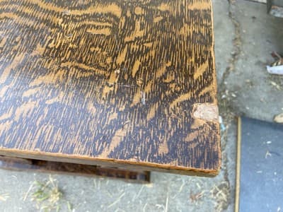 Antique Craftsmen Arts & Crafts Mission Style Quarter-Sawn Tiger Oak Veneered - Thumbnail 16