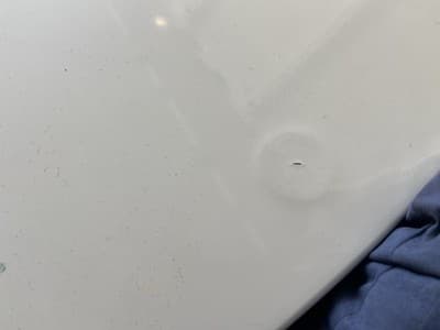 Eero Saarinen Knoll Tulip Style Round Table 60” Laminate Top – Unmarked Damaged - Thumbnail 5