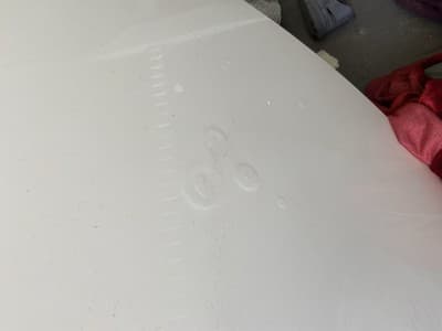 Eero Saarinen Knoll Tulip Style Round Table 60” Laminate Top – Unmarked Damaged - Thumbnail 9