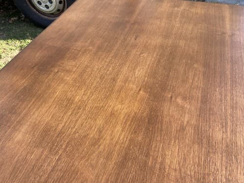 Vintage Wooden Desk Table - Thumbnail 6