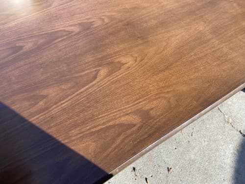 Vintage Wooden Desk Table - Thumbnail 9