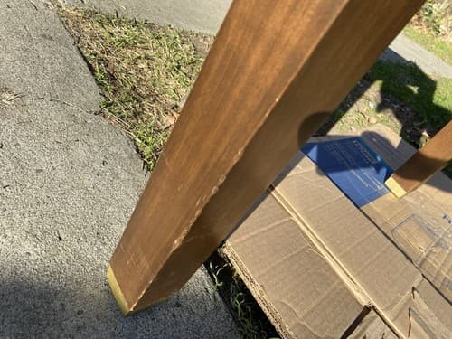 Vintage Wooden Desk Table - Thumbnail 15