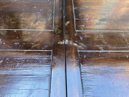 RH Restoration Hardware Reclaimed Wood Farmhouse Kitchen Table - Thumbnail 6