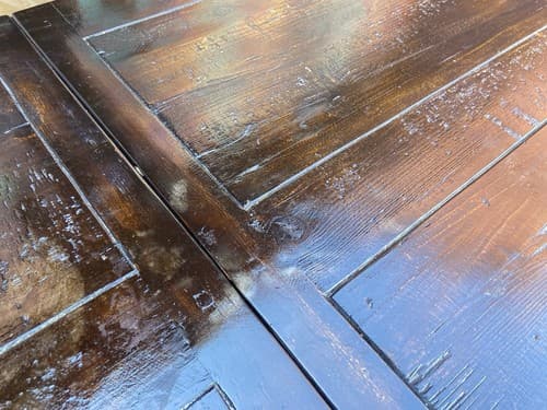 RH Restoration Hardware Reclaimed Wood Farmhouse Kitchen Table - Thumbnail 11