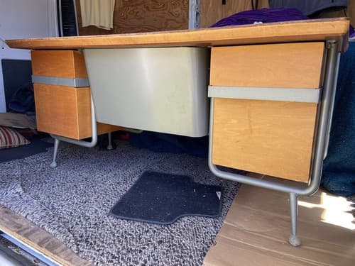 Raymond Loewy Brunswick Desk Rare Mid Century Modern Design MCM Vintage Antique - Thumbnail 17