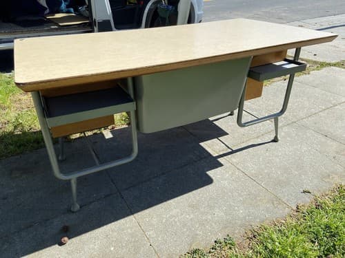 Raymond Loewy Brunswick Desk Rare Mid Century Modern Design MCM Vintage Antique - Thumbnail 24