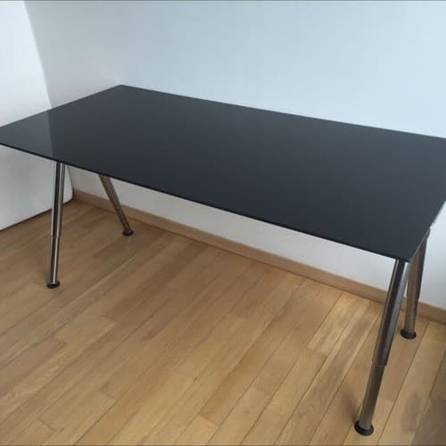 ikea Galant  Glass Desk Local Pick Up Only - Thumbnail 3