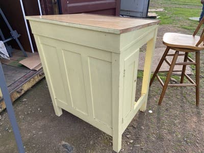 Antique Drafting Table , Watch Makers Desk &Chair Multipurpose Printers Cabinet - Thumbnail 21