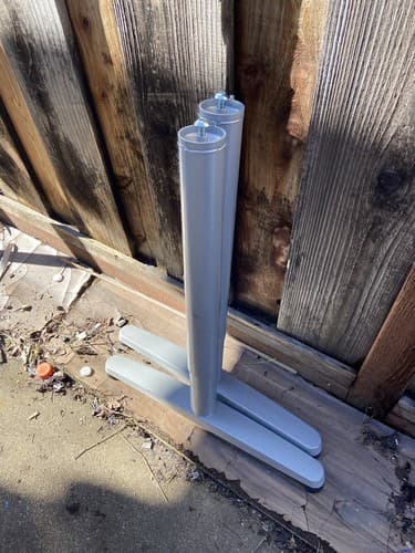 ikea Galant  Glass Desk Local Pick Up Only - Thumbnail 4