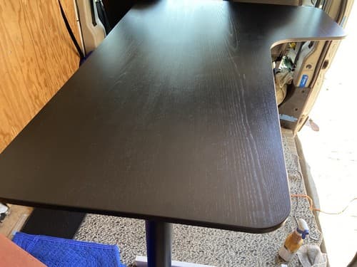IKEA Bekant Adjustable Height Home Office Desk - 63 Inches, Black Local Pick Up - Thumbnail 4