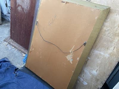 Large Vintage Gold Giltwood Mirror 34”/3”/48” - Thumbnail 16