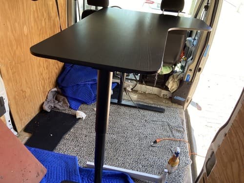 IKEA Bekant Adjustable Height Home Office Desk - 63 Inches, Black Local Pick Up - Thumbnail 10